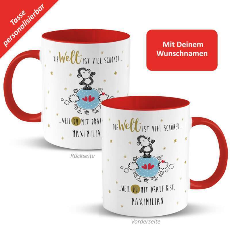 Bild von   personalisierbare tasse diejpg | Individuelle 🎁 persönliche 🎁 personalisierte Geschenke bedruckt ▪ bestickt ▪ graviert