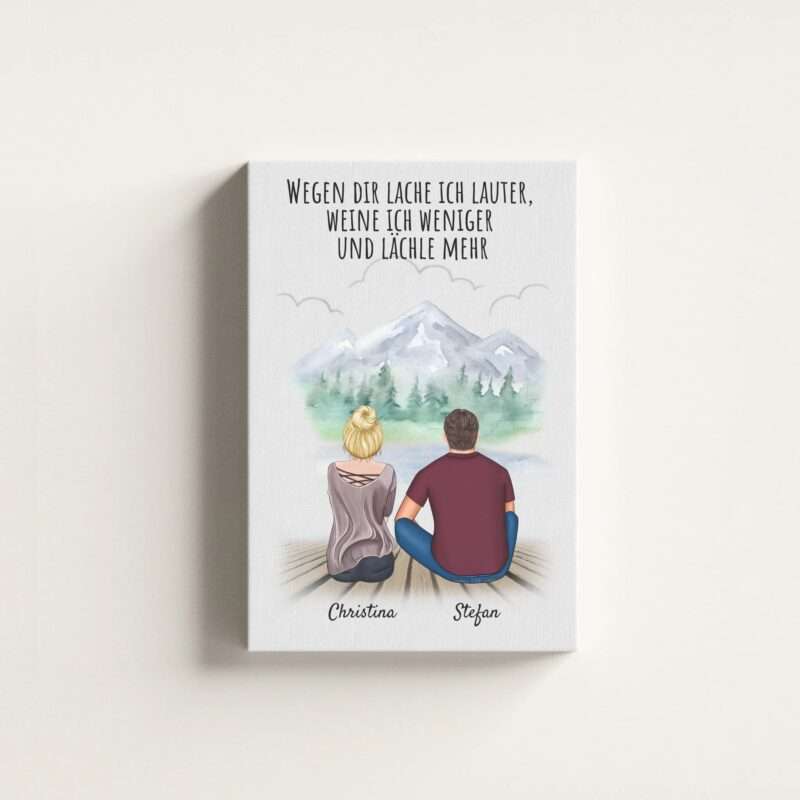 Bild von   paerchen personalisierter kujpg | Individuelle 🎁 persönliche 🎁 personalisierte Geschenke bedruckt ▪ bestickt ▪ graviert