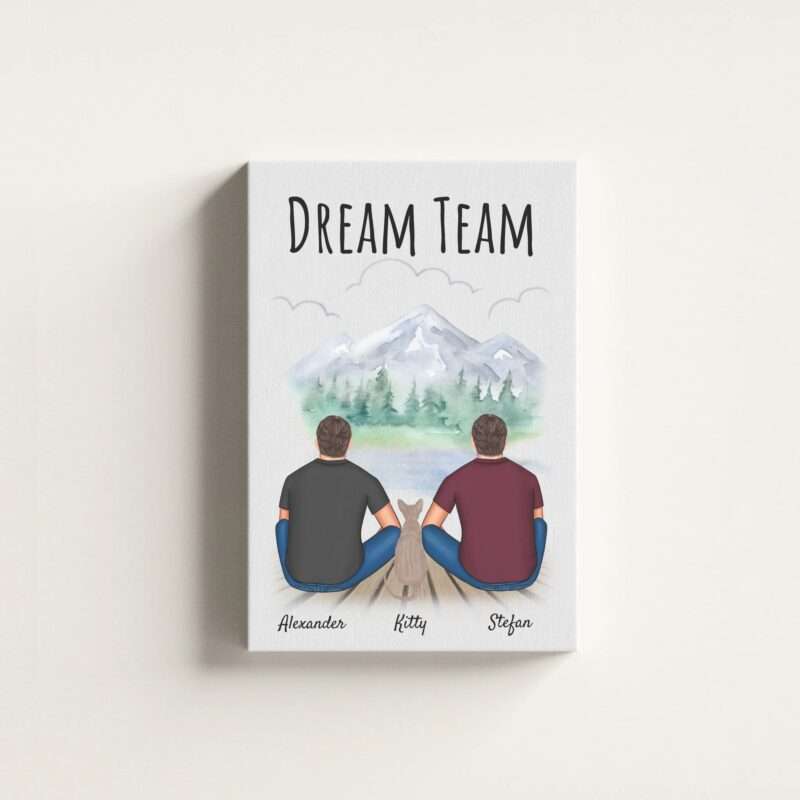 Bild von   maenner mit katzen personalijpg | Individuelle 🎁 persönliche 🎁 personalisierte Geschenke bedruckt ▪ bestickt ▪ graviert