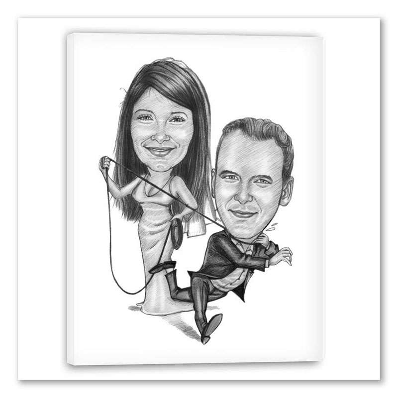 Bild von   karikatur vom foto an der lejpg | Individuelle 🎁 persönliche 🎁 personalisierte Geschenke bedruckt ▪ bestickt ▪ graviert