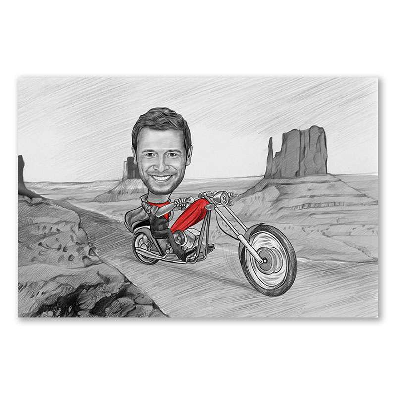 Bild von   karikatur vom foto tour im vjpg | Individuelle 🎁 persönliche 🎁 personalisierte Geschenke bedruckt ▪ bestickt ▪ graviert