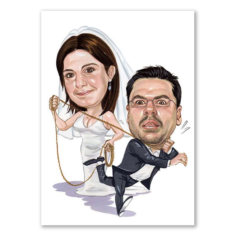 Bild von   karikatur vom foto ehemann ujpg | Individuelle 🎁 persönliche 🎁 personalisierte Geschenke bedruckt ▪ bestickt ▪ graviert