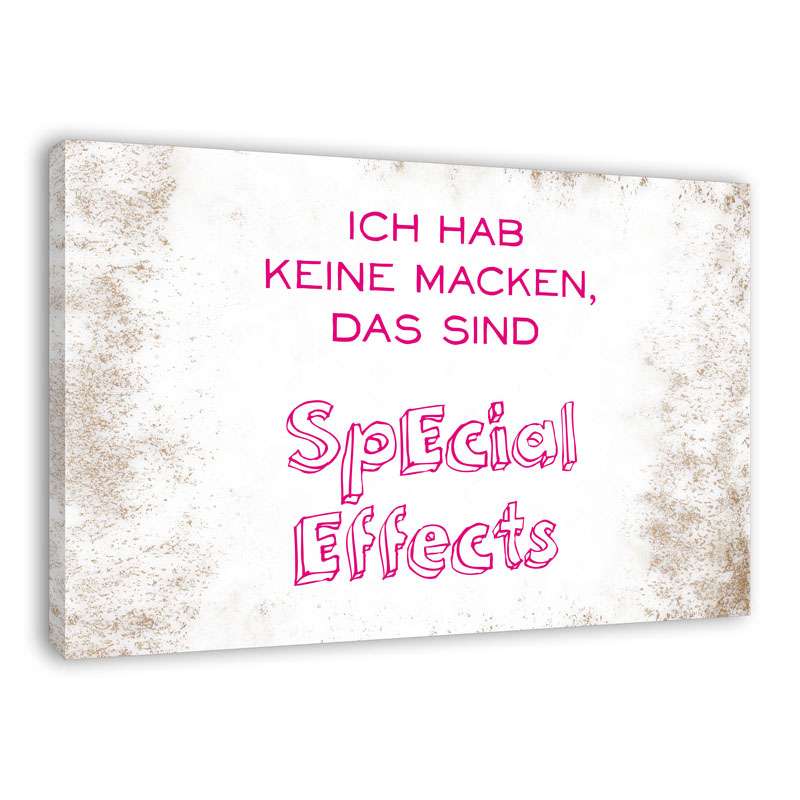 Bild von   spruch auf leinwand ich habjpg | Individuelle 🎁 persönliche 🎁 personalisierte Geschenke bedruckt ▪ bestickt ▪ graviert