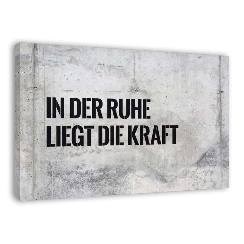 Bild von   spruch auf leinwand in der rjpg | Individuelle 🎁 persönliche 🎁 personalisierte Geschenke bedruckt ▪ bestickt ▪ graviert