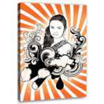 Bild von   pop art vom foto colourstylejpg | Individuelle 🎁 persönliche 🎁 personalisierte Geschenke bedruckt ▪ bestickt ▪ graviert