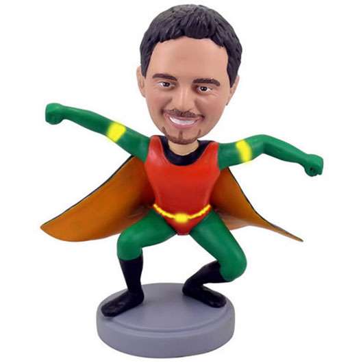 3D-Comicfigur vom Foto - Green Man (QM-3179)