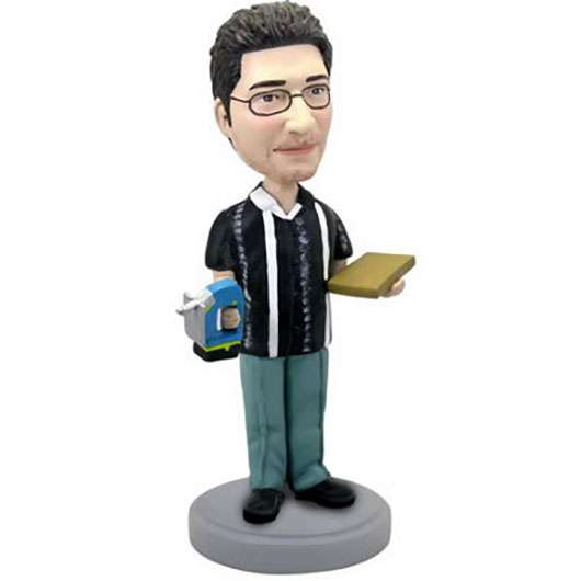 3D-Comicfigur vom Foto - Handwerker (QM-3180)