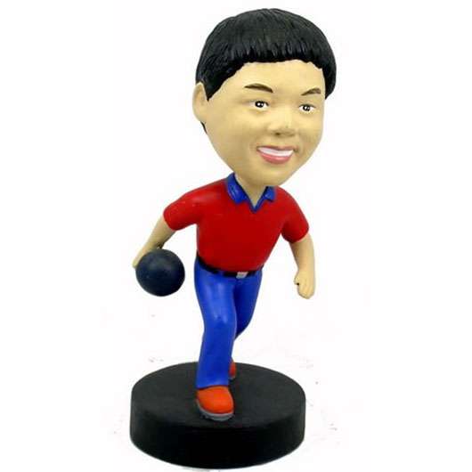 Bild von   d comicfigur vom foto kegeljpg | Individuelle 🎁 persönliche 🎁 personalisierte Geschenke bedruckt ▪ bestickt ▪ graviert