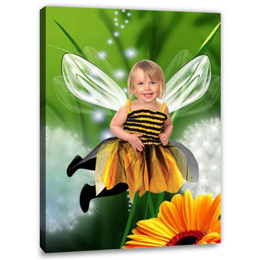 Bild von   fantasie portrait bienejpg | Individuelle 🎁 persönliche 🎁 personalisierte Geschenke bedruckt ▪ bestickt ▪ graviert