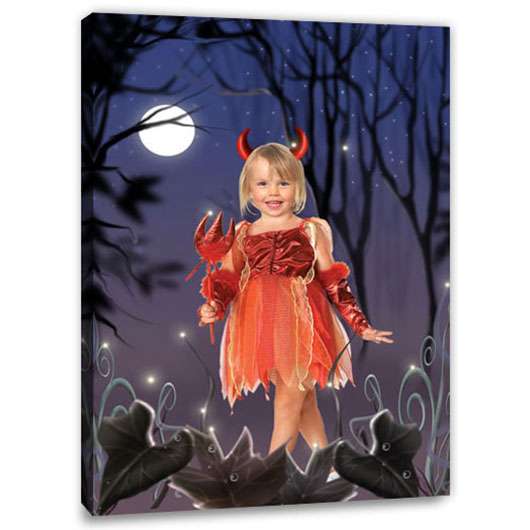 Bild von   fantasie portrait mondscheinjpg | Individuelle 🎁 persönliche 🎁 personalisierte Geschenke bedruckt ▪ bestickt ▪ graviert