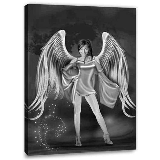 Bild von   fantasie portrait rote elfenjpg | Individuelle 🎁 persönliche 🎁 personalisierte Geschenke bedruckt ▪ bestickt ▪ graviert