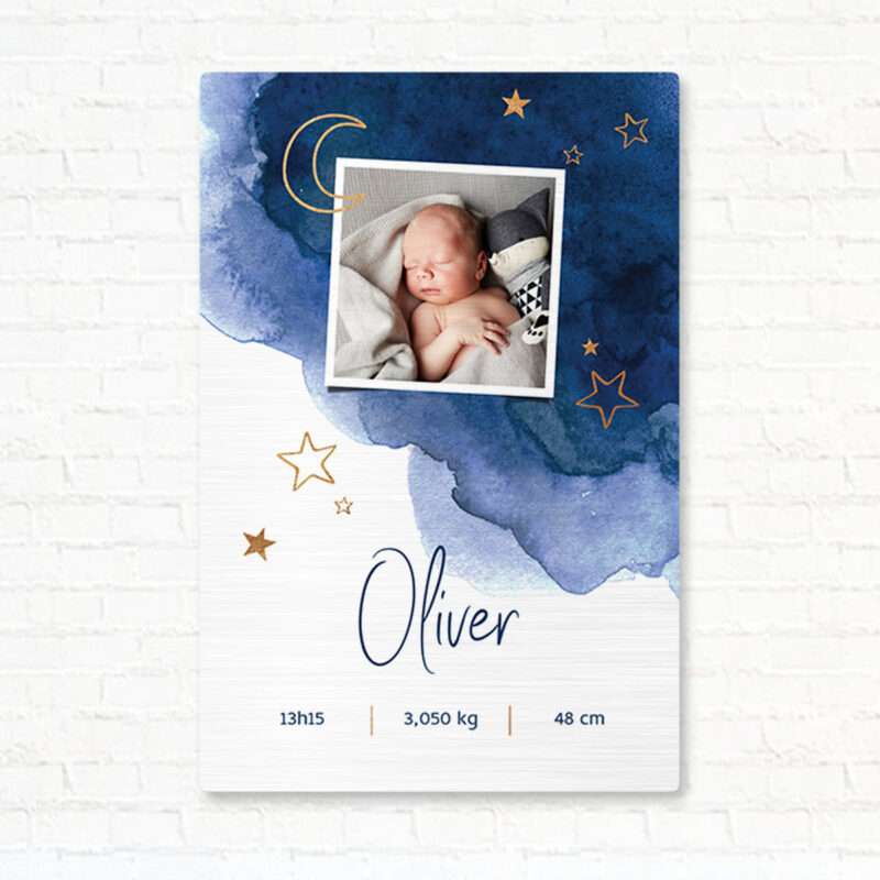 Bild von   foto auf aluplatte gebuerstetjpg | Individuelle 🎁 persönliche 🎁 personalisierte Geschenke bedruckt ▪ bestickt ▪ graviert