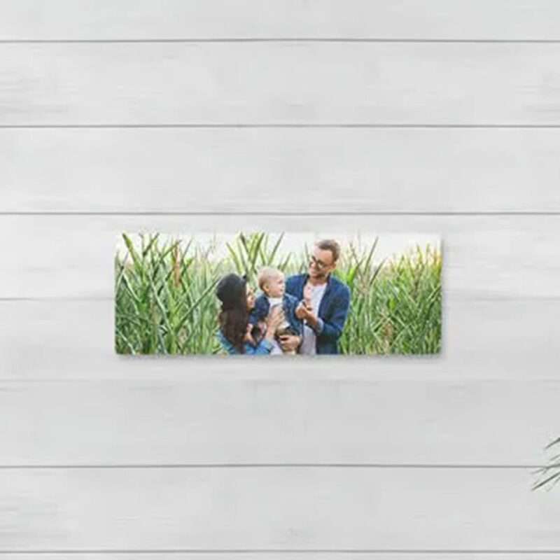 Foto auf Aluplatte gebürstet 80 x 30 cm