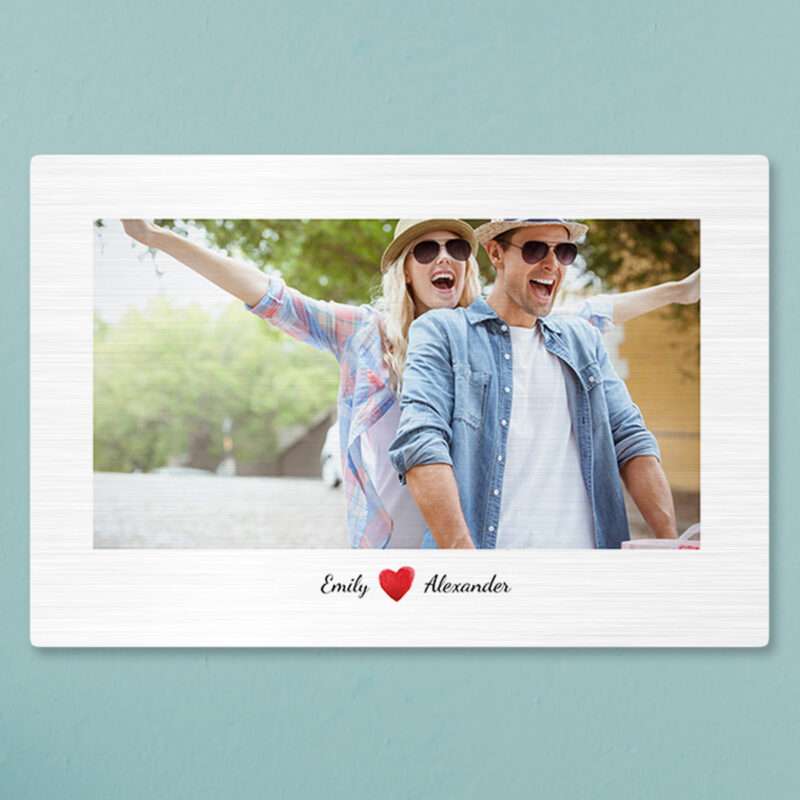 Foto auf Aluplatte gebürstet 90 x 60 cm