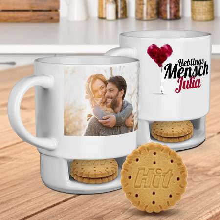 Bild von   cookie tasse bedruckenjpg | Individuelle 🎁 persönliche 🎁 personalisierte Geschenke bedruckt ▪ bestickt ▪ graviert