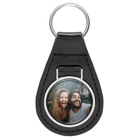 Bild von   leder schluesselanhaenger bedrjpg | Individuelle 🎁 persönliche 🎁 personalisierte Geschenke bedruckt ▪ bestickt ▪ graviert