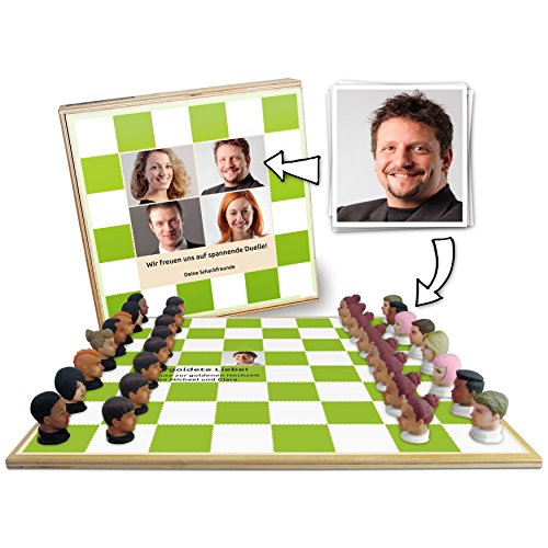 Bild von   personalisiertes schachspieljpg | Individuelle 🎁 persönliche 🎁 personalisierte Geschenke bedruckt ▪ bestickt ▪ graviert