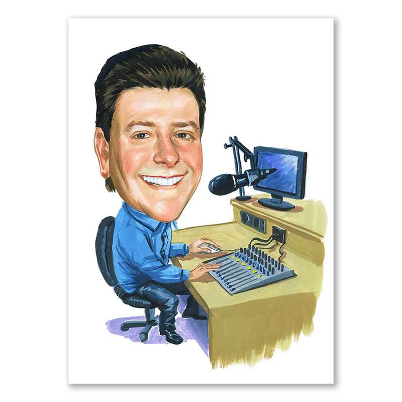 Bild von   erstellung karikatur mann im sjpg | Individuelle 🎁 persönliche 🎁 personalisierte Geschenke bedruckt ▪ bestickt ▪ graviert