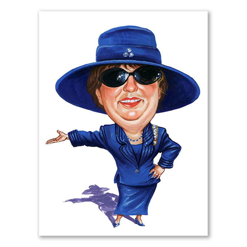 Bild von   erstellung karikatur feche damjpg | Individuelle 🎁 persönliche 🎁 personalisierte Geschenke bedruckt ▪ bestickt ▪ graviert