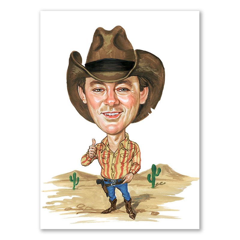 Bild von   erstellung karikatur wilder wejpg | Individuelle 🎁 persönliche 🎁 personalisierte Geschenke bedruckt ▪ bestickt ▪ graviert