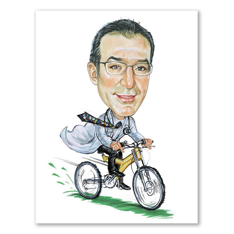 Bild von   erstellung karikatur sportlichjpg | Individuelle 🎁 persönliche 🎁 personalisierte Geschenke bedruckt ▪ bestickt ▪ graviert
