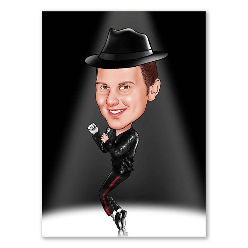 Bild von   erstellung karikatur tanzschrijpg | Individuelle 🎁 persönliche 🎁 personalisierte Geschenke bedruckt ▪ bestickt ▪ graviert