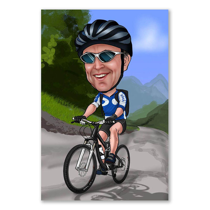 Bild von   erstellung karikatur hockey cjpg | Individuelle 🎁 persönliche 🎁 personalisierte Geschenke bedruckt ▪ bestickt ▪ graviert