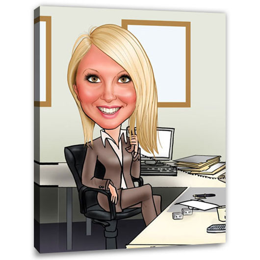 Bild von   erstellung karikatur manager bjpg | Individuelle 🎁 persönliche 🎁 personalisierte Geschenke bedruckt ▪ bestickt ▪ graviert