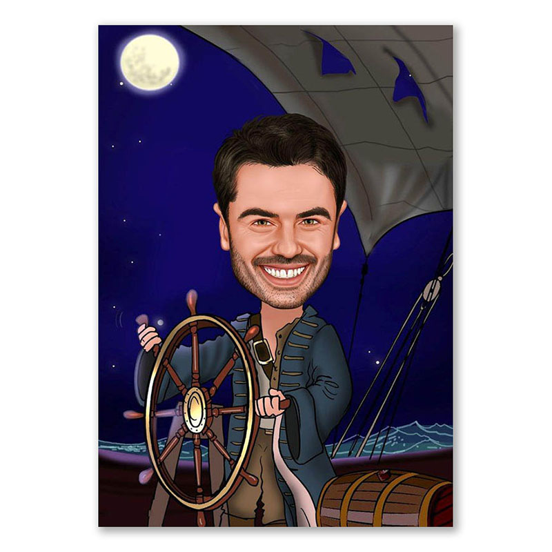 Bild von   erstellung karikatur flucht injpg | Individuelle 🎁 persönliche 🎁 personalisierte Geschenke bedruckt ▪ bestickt ▪ graviert