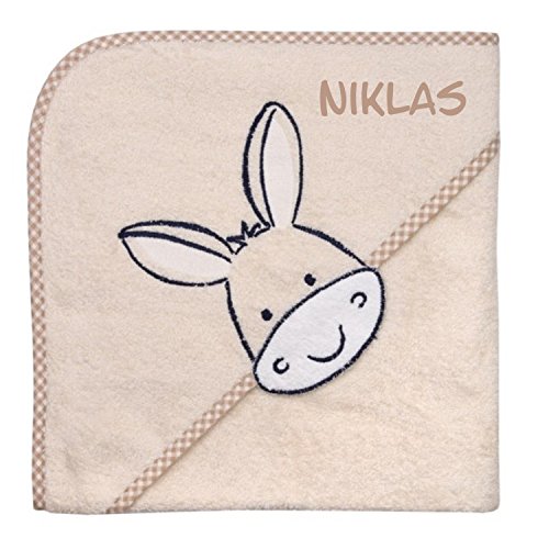 Bild von   wolimbo kapuzenbadetuch mit ihjpg | Individuelle 🎁 persönliche 🎁 personalisierte Geschenke bedruckt ▪ bestickt ▪ graviert